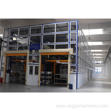 Oxidation of aluminum alloy production line